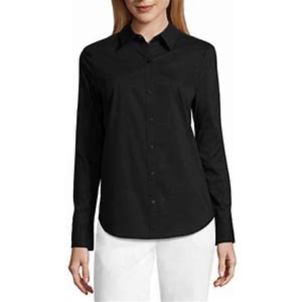 Worthington black button up Women’s